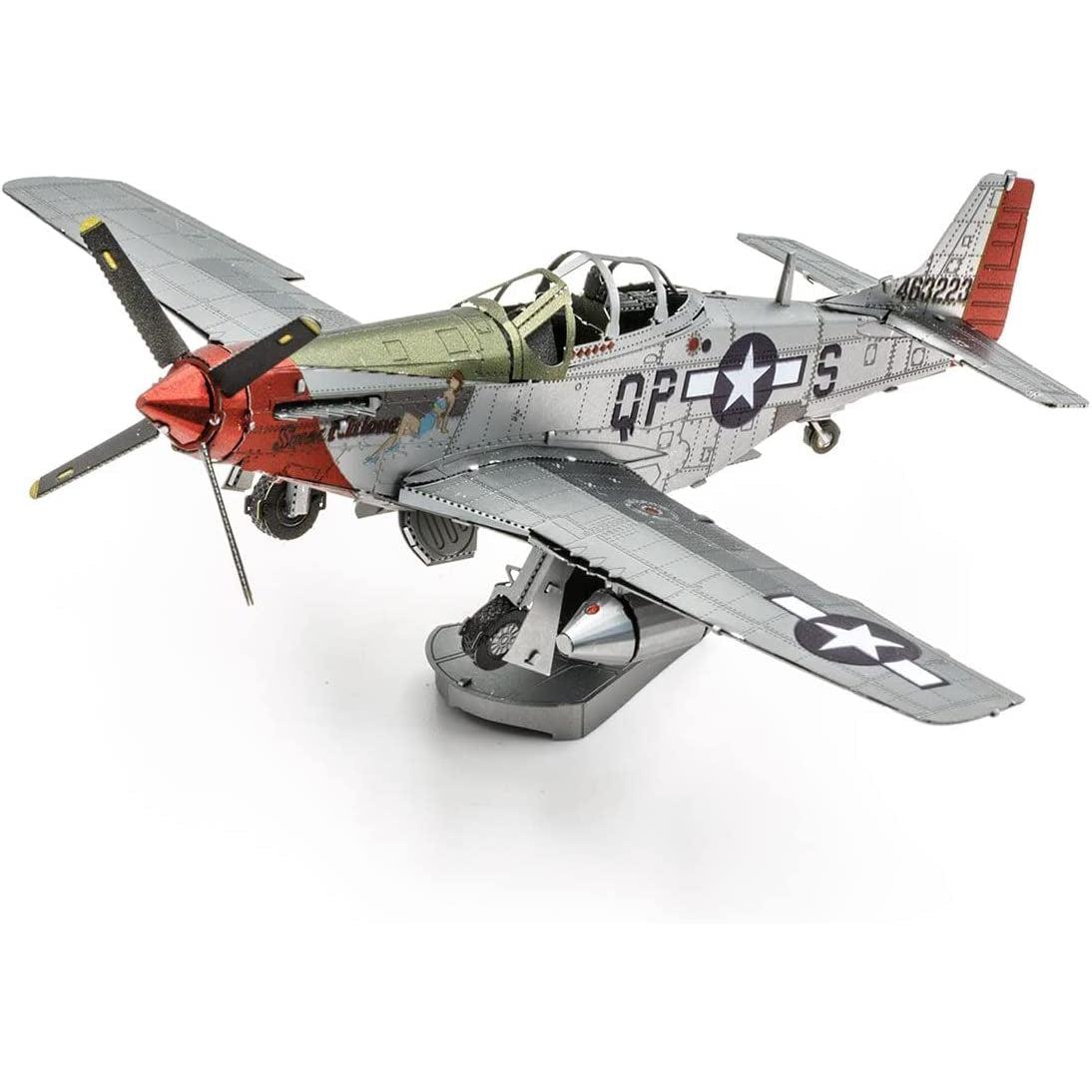 P-51D Mustang Sweet Arlene 3D Steel Model Kit Metal Earth