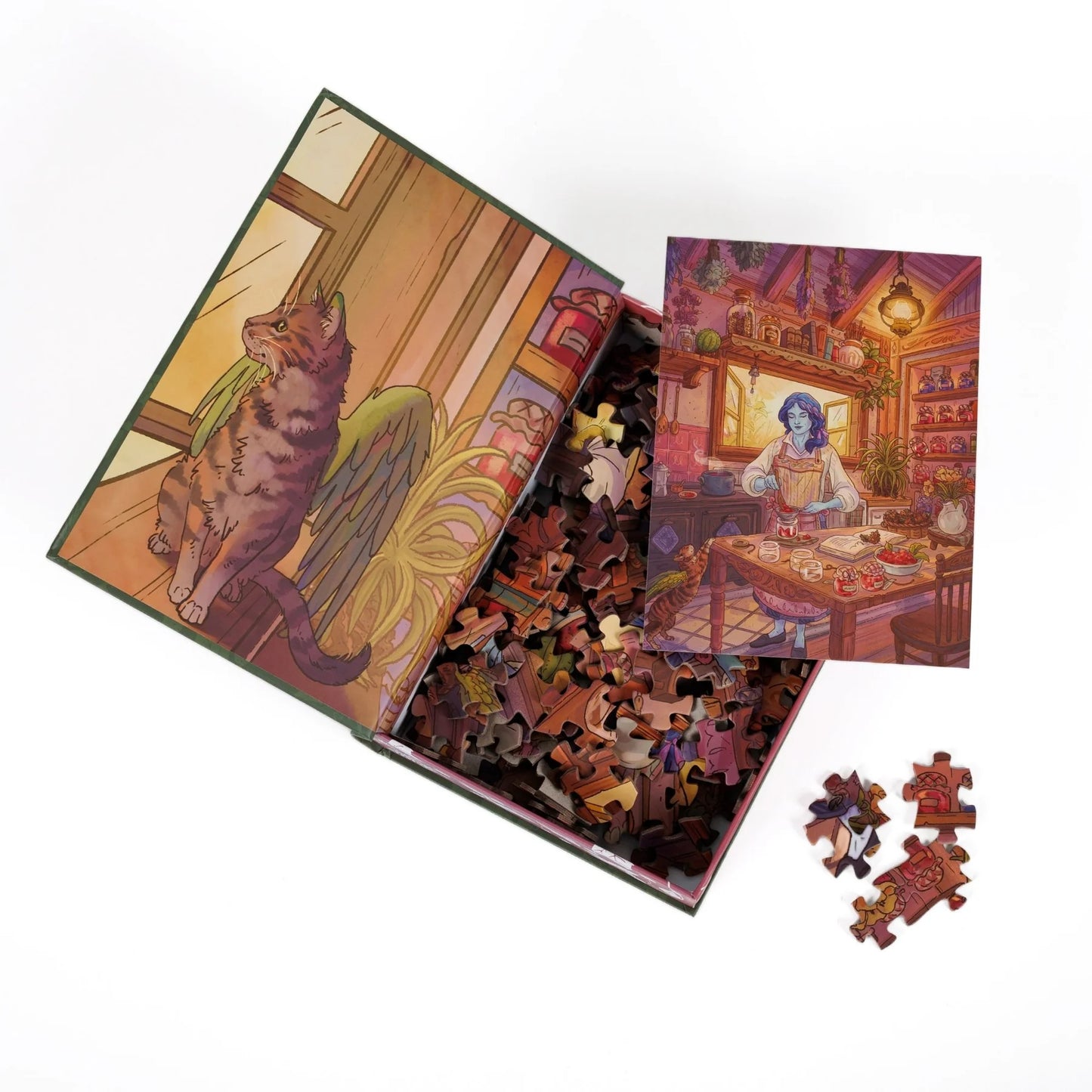 Kiela & Caz's Jam Shop - The Spell Shop 250 Piece Jigsaw Puzzle KOT