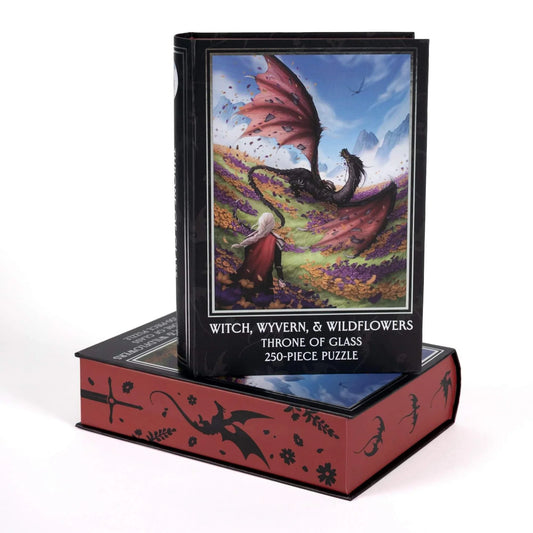 Witch, Wyvern & Wildflowers - Throne of Glass 250 Piece Jigsaw Puzzle KOT