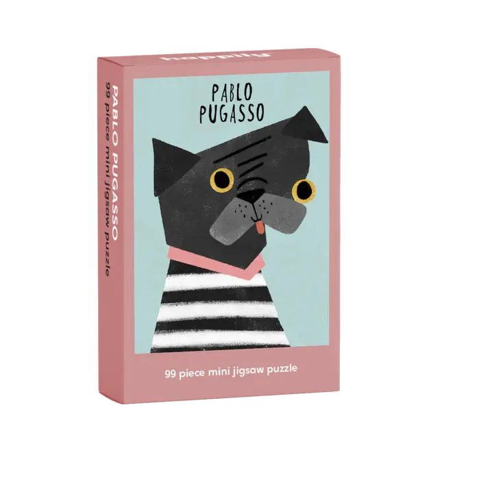 Pablo Pugcasso 99 Piece Mini Jigsaw Puzzle Happily