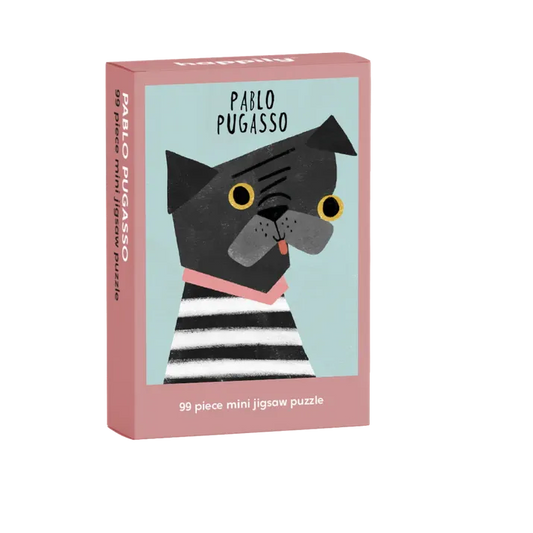 Pablo Pugcasso 99 Piece Mini Jigsaw Puzzle Happily