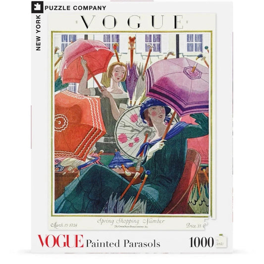 Painted Parasols 1000 Piece Jigsaw Puzzle NYPC