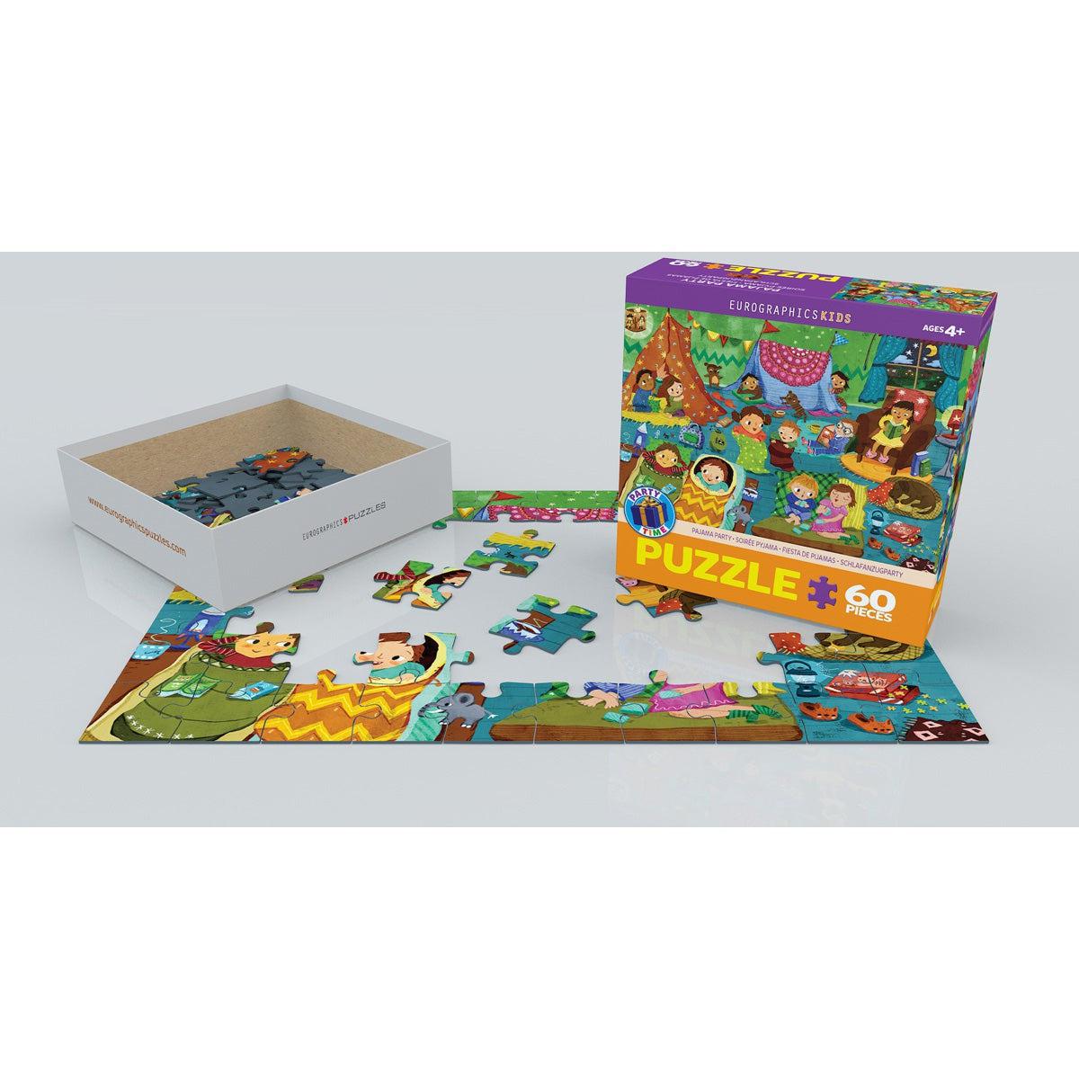 Pajama Party 60 Piece Jigsaw Puzzle Eurographics