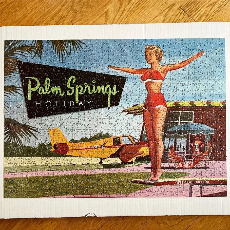 Palm Springs 1000 Piece Jigsaw Puzzle Gibbs Smith