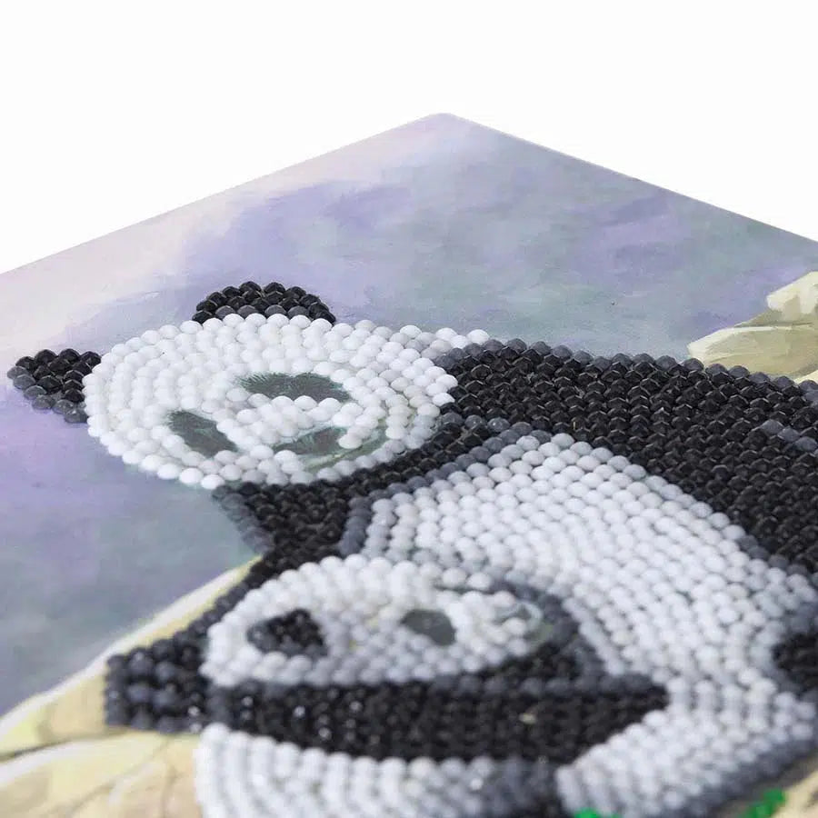 Panda Crystal Art Card Kit Craft Buddy