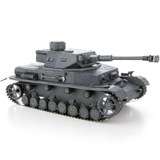 Panzer IV Tank Premium 3D Steel Model Kit Metal Earth