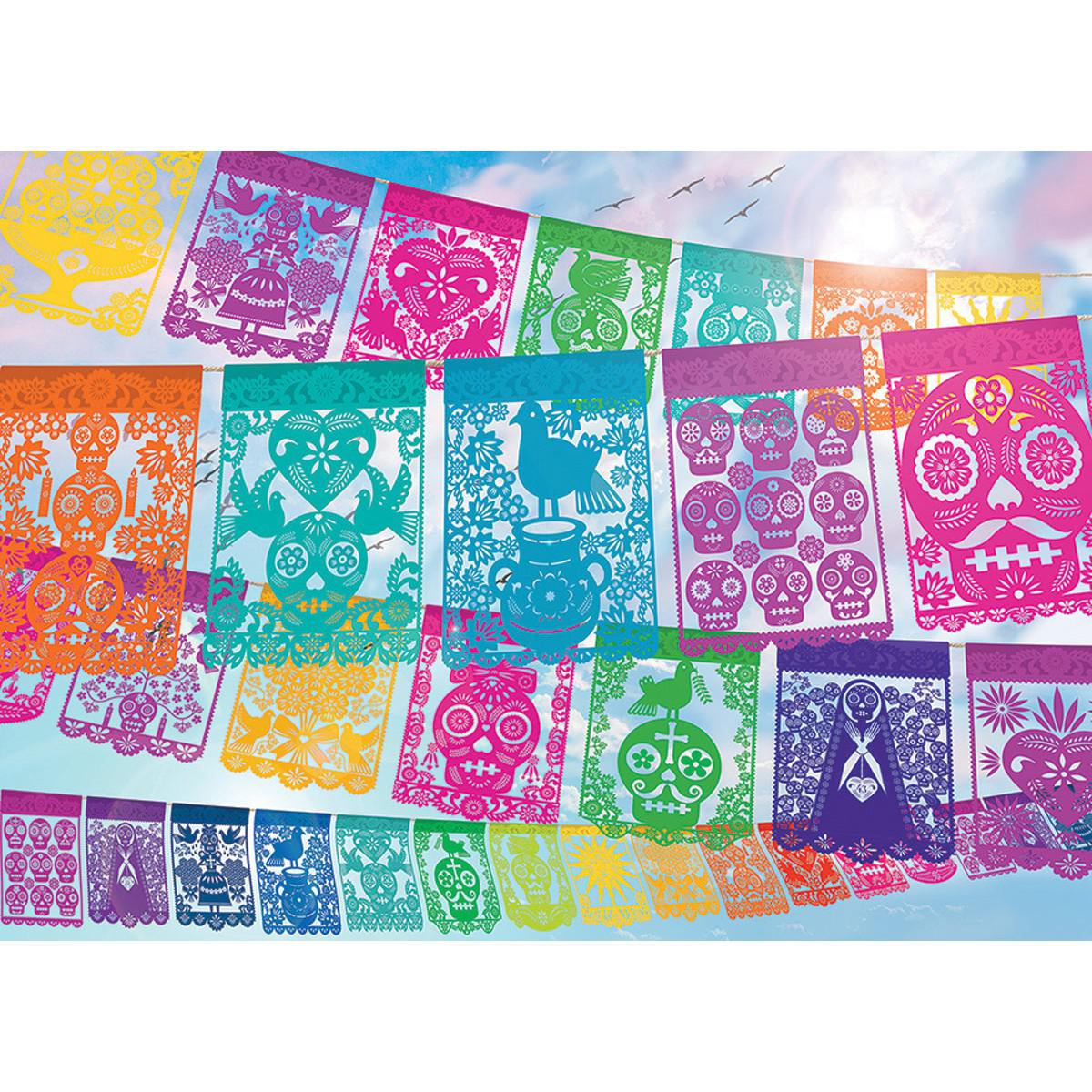 Papel Picado 500 Piece Jigsaw Puzzle Cobble Hill