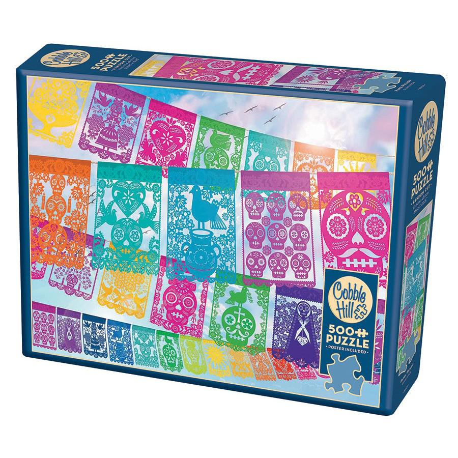 Papel Picado 500 Piece Jigsaw Puzzle Cobble Hill