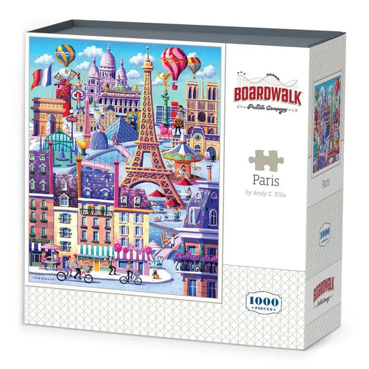 Paris 1000 Piece Jigsaw Puzzle Boardwalk