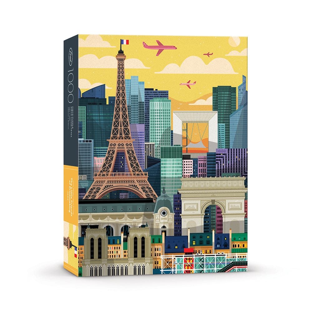 Paris 1000 Piece Jigsaw Puzzle Fred