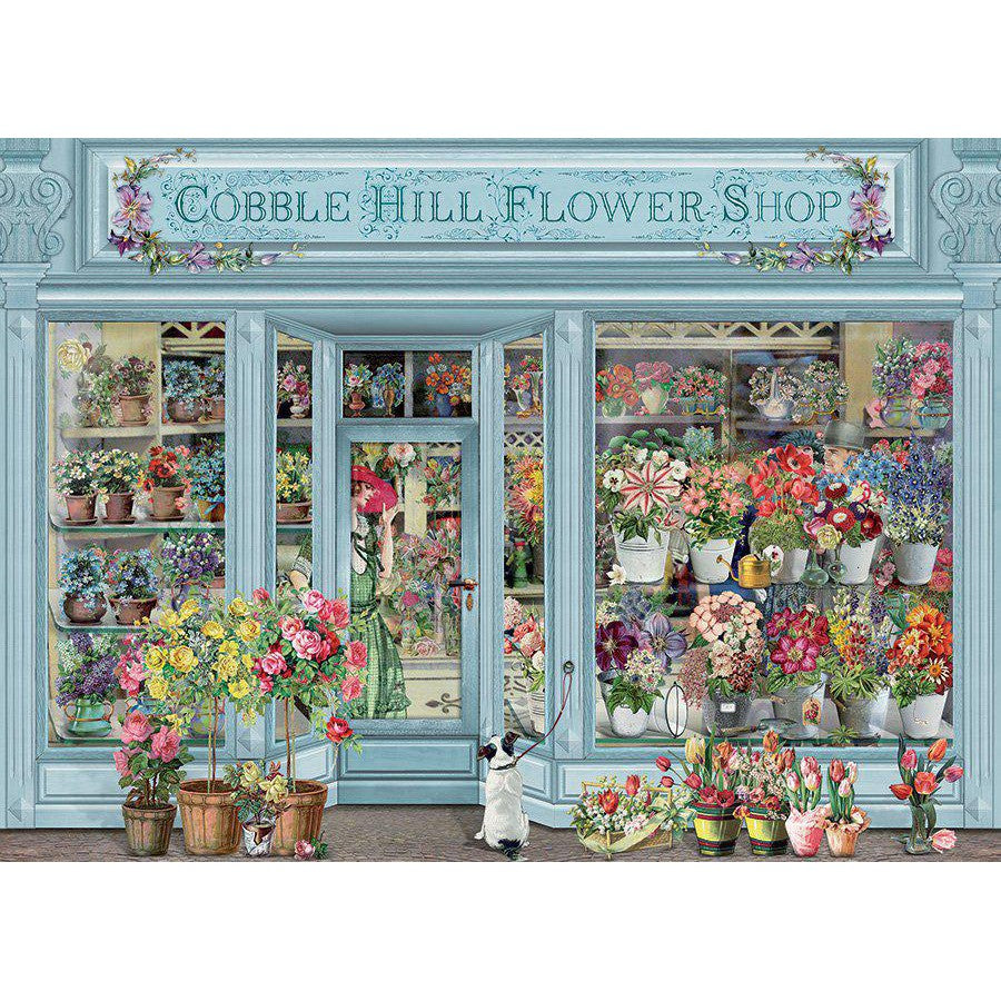 Parisian Flowers 1000 Piece Jigsaw Puzzle Cobble Hill