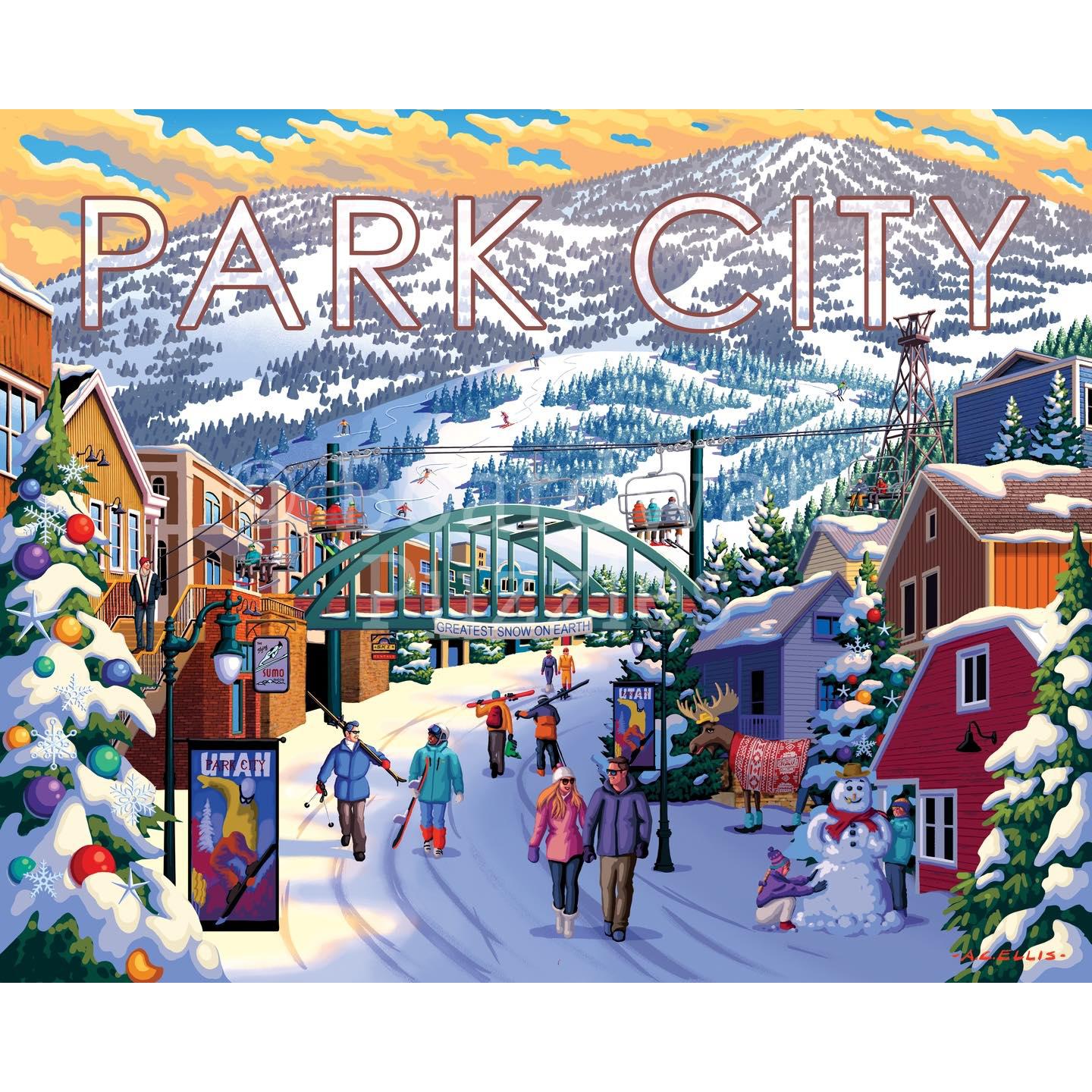 Park City Winter 210 Piece Jigsaw Puzzle Boardwalk