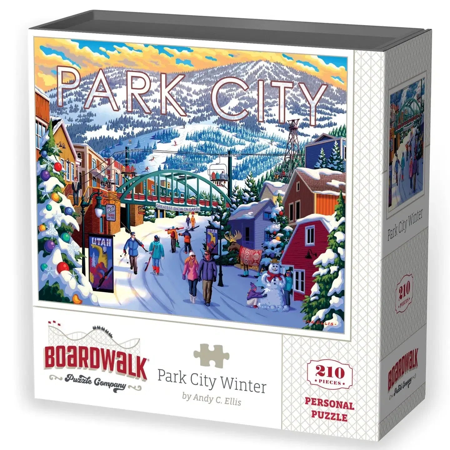 Park City Winter 210 Piece Jigsaw Puzzle Boardwalk