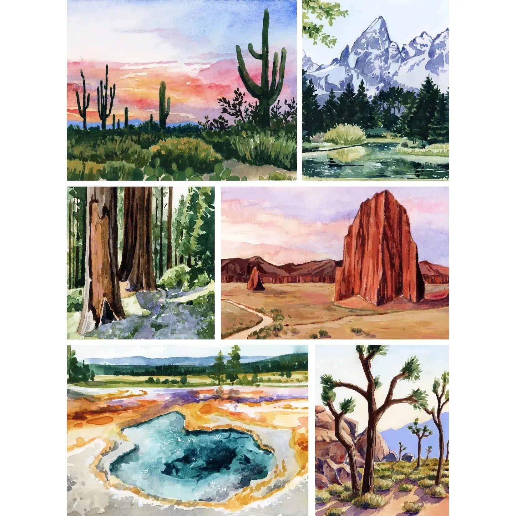 Parks of the West 1000 Piece Jigsaw Puzzle PuzzleFolk