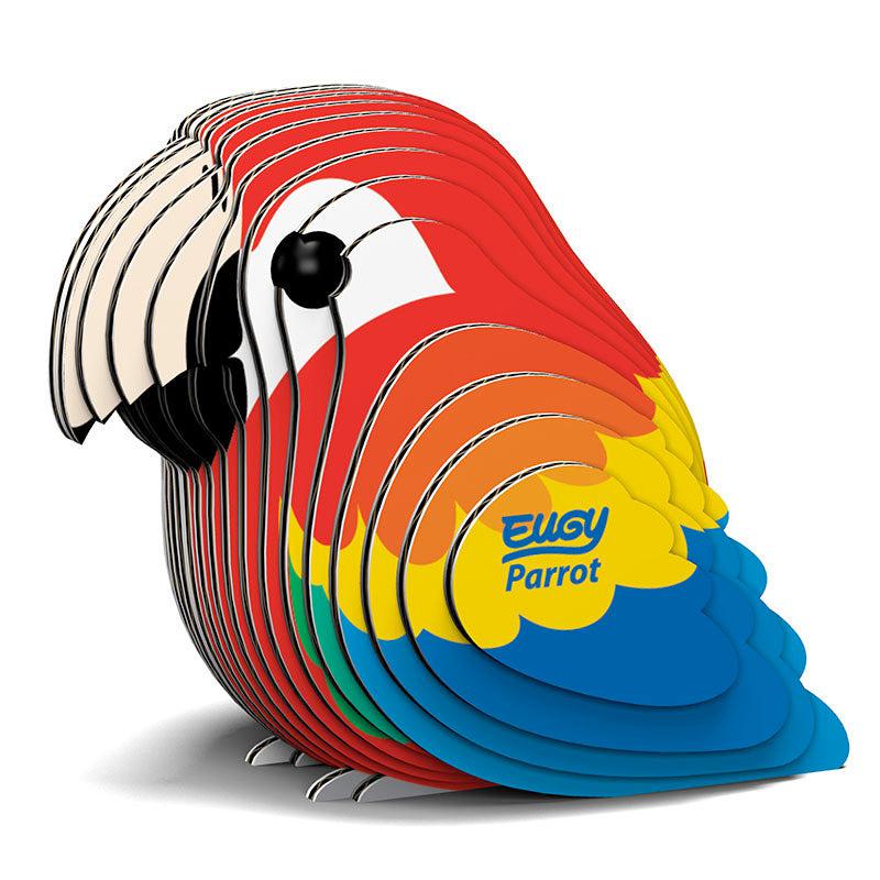 Parrot 3D Cardboard Model Kit Eugy