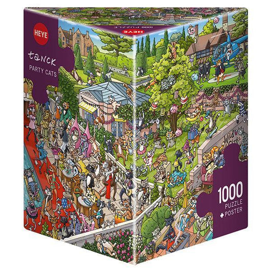 Party Cats 1000 Piece Jigsaw Puzzle Heye