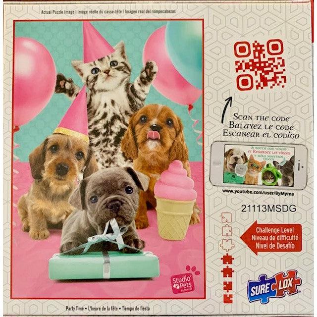 Party Time Studio Pets 500 Piece Jigsaw Puzzle Sure Lox