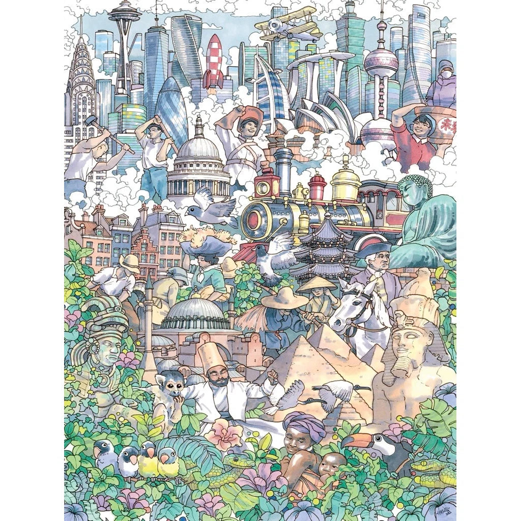 Passage of Time 1000 Piece Jigsaw Puzzle NYPC