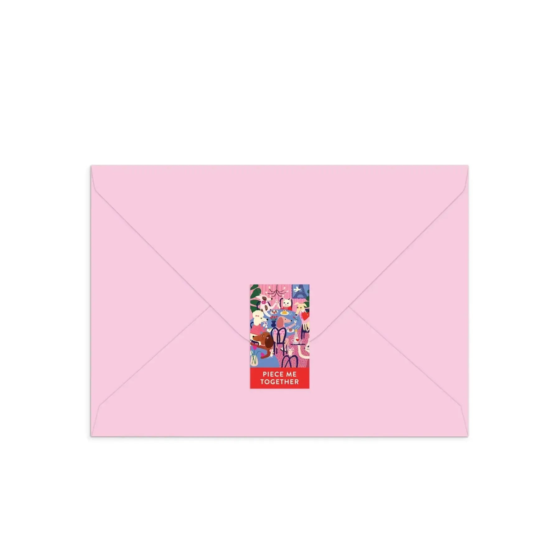 Paws for Love Greeting Card 60 Piece Jigsaw Puzzle Galison