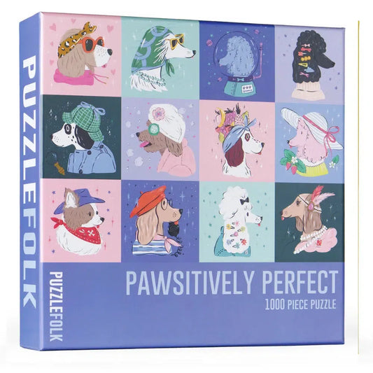 Pawsitively Perfect 1000 Piece Jigsaw Puzzle PuzzleFolk