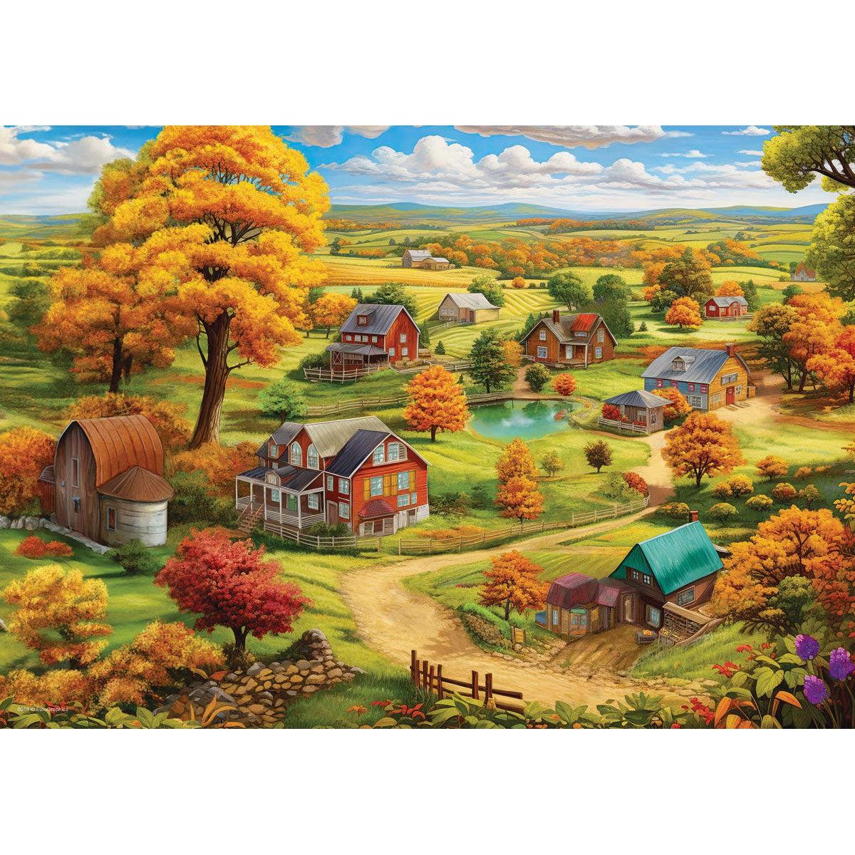 Peaceful Living 24 Connecting Pieces Jigsaw Puzzle Eurographics