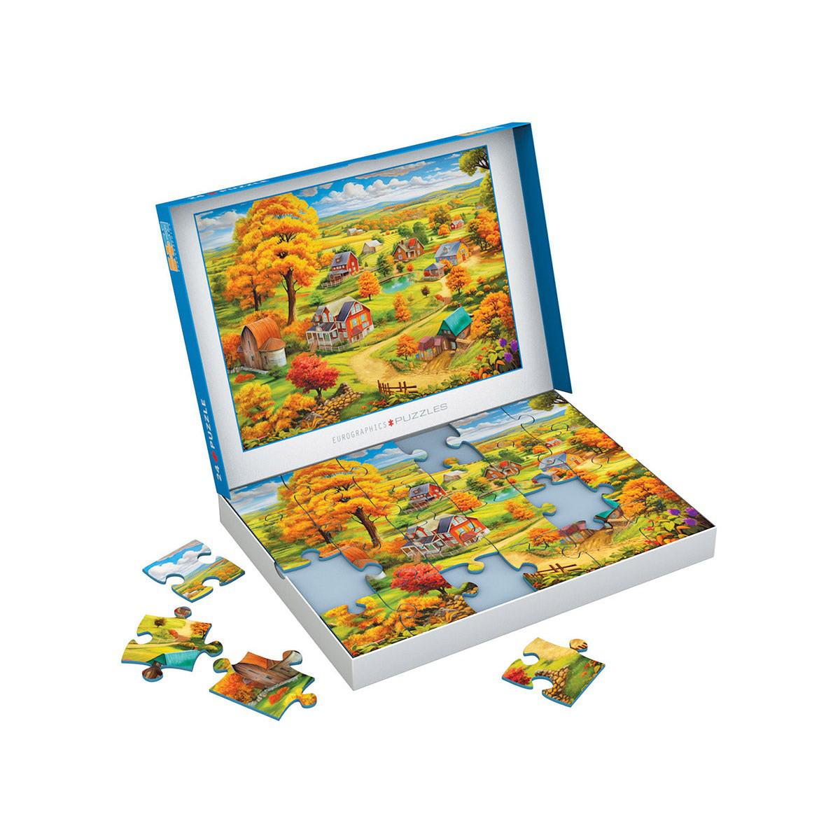 Peaceful Living 24 Connecting Pieces Jigsaw Puzzle Eurographics