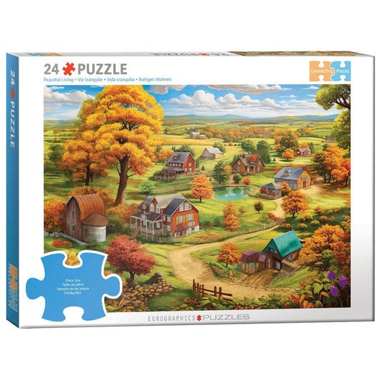 Peaceful Living 24 Connecting Pieces Jigsaw Puzzle Eurographics