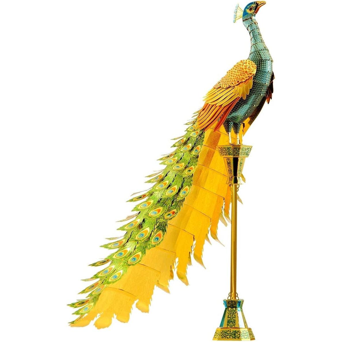 Peacock Premium 3D Steel Model Kit Metal Earth