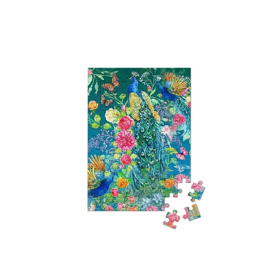 Peacocks 80 Piece Mini Jigsaw Puzzle Micro Puzzles
