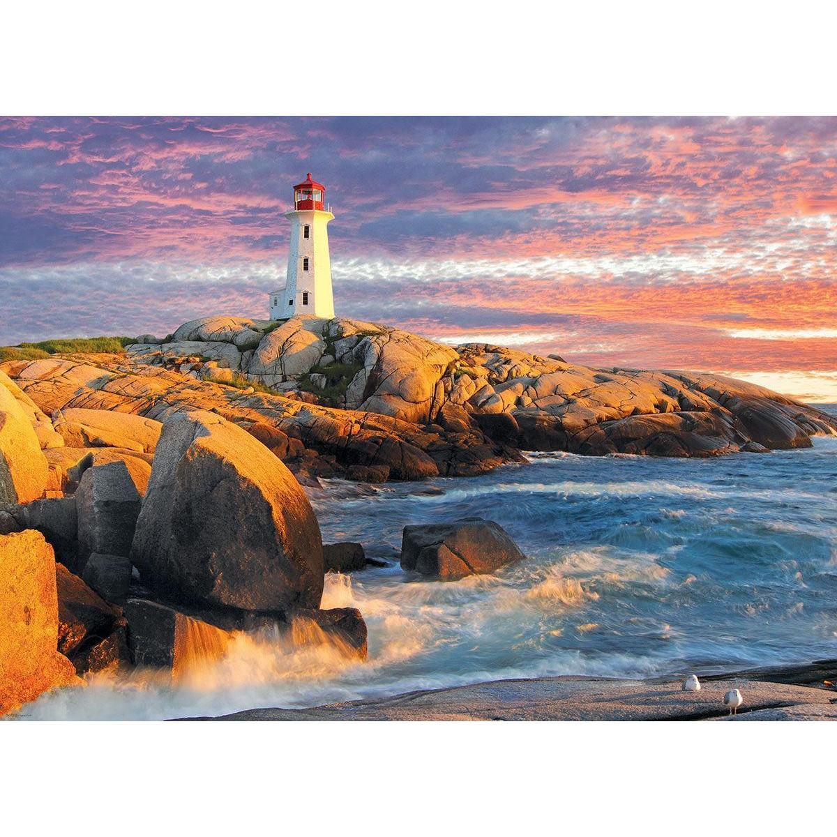 Peggy’s Cove Lighthouse Nova Scotia 1000 Piece Jigsaw Puzzle Eurographics