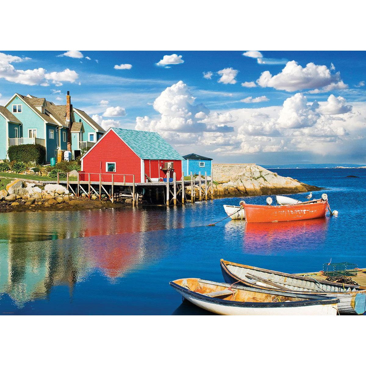 Peggy’s Cove, Nova Scotia 1000 Piece Jigsaw Puzzle Eurographics