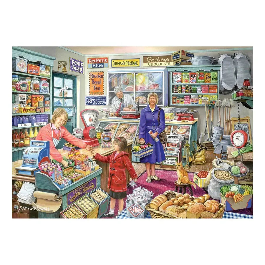 Pennies to Spend 500 Big Piece Jigsaw Puzzle HOP