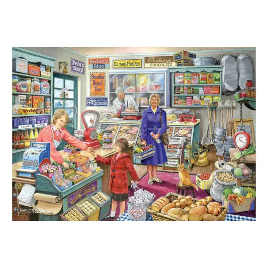 Pennies to Spend 500 Big Piece Jigsaw Puzzle HOP