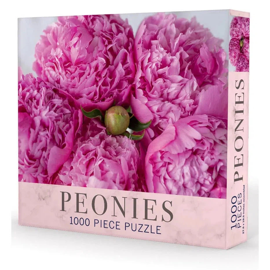 Peonies 1000 Piece Jigsaw Puzzle Gibbs Smith