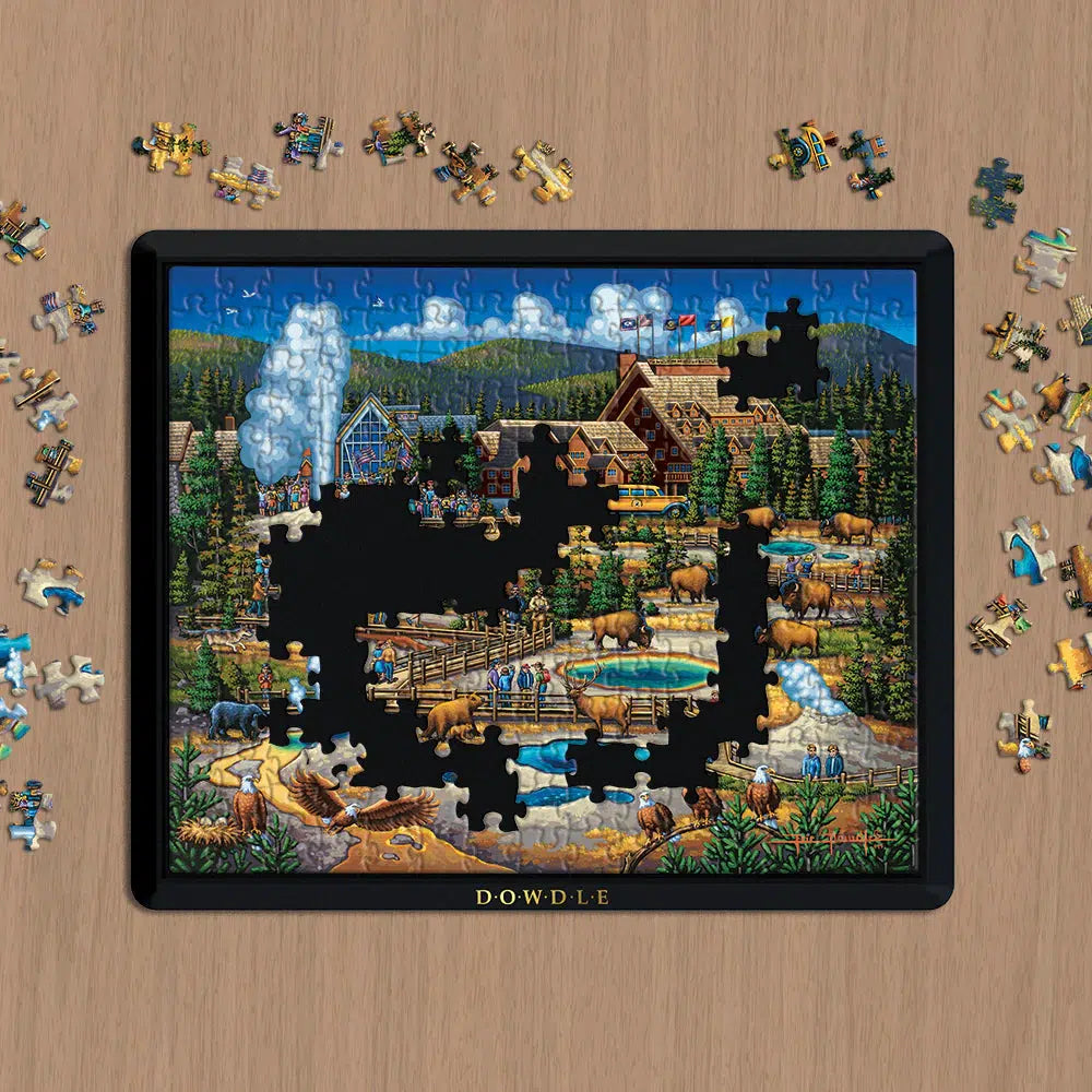 Personal Puzzle Tray: 9" x 11" for 210 Piece Dowdle & Boardwalk Puzzles