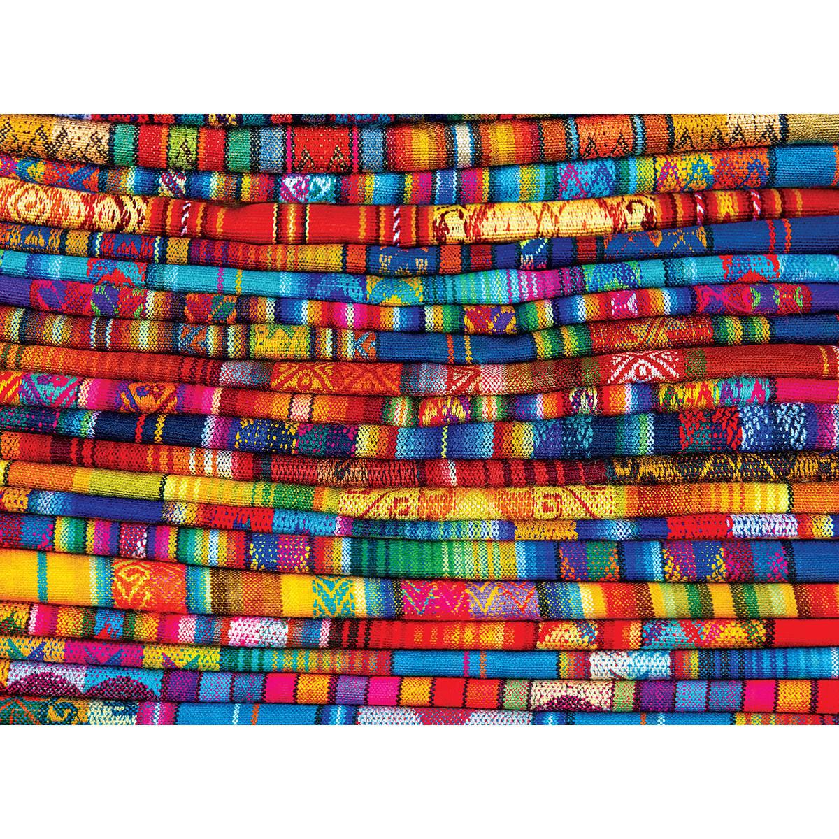 Peruvian Blankets 1000 Piece Jigsaw Puzzle Eurographics