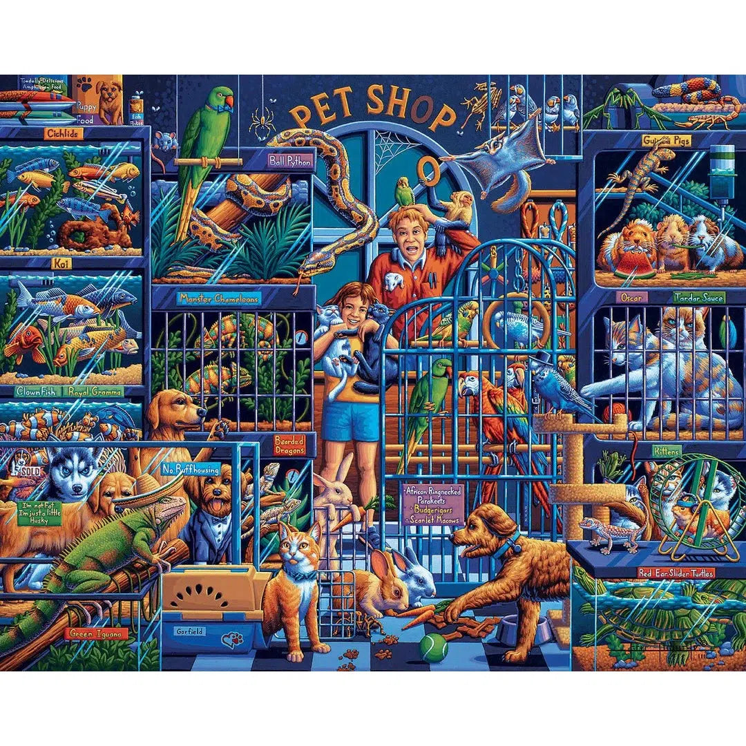 Pet Shop 300 Piece Jigsaw Puzzle Dowdle