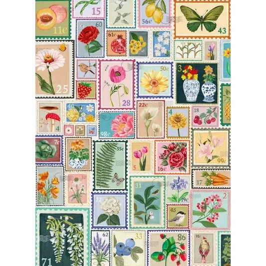 Petals & Postage 500 Piece Jigsaw Puzzle PuzzleFolk
