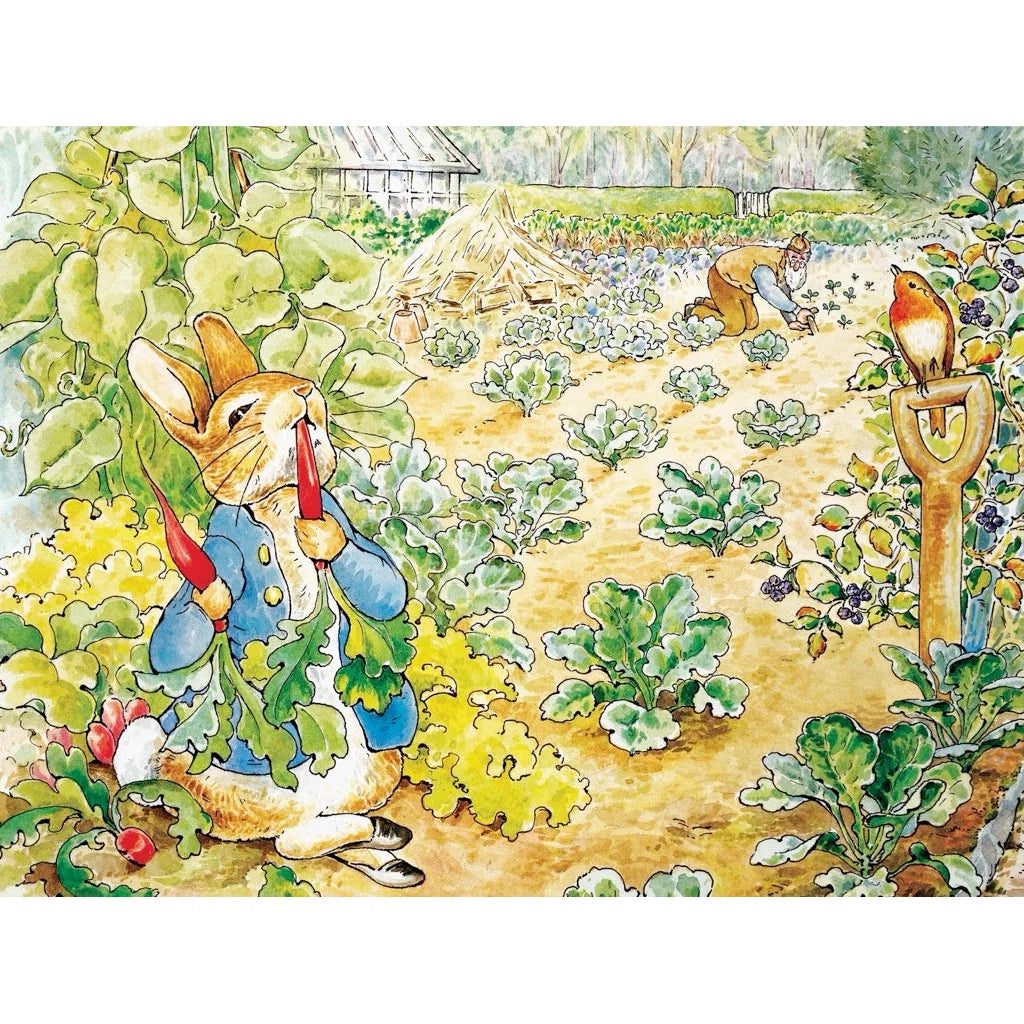 Peter Rabbit's Garden Snack 500 Piece Jigsaw Puzzle NYPC