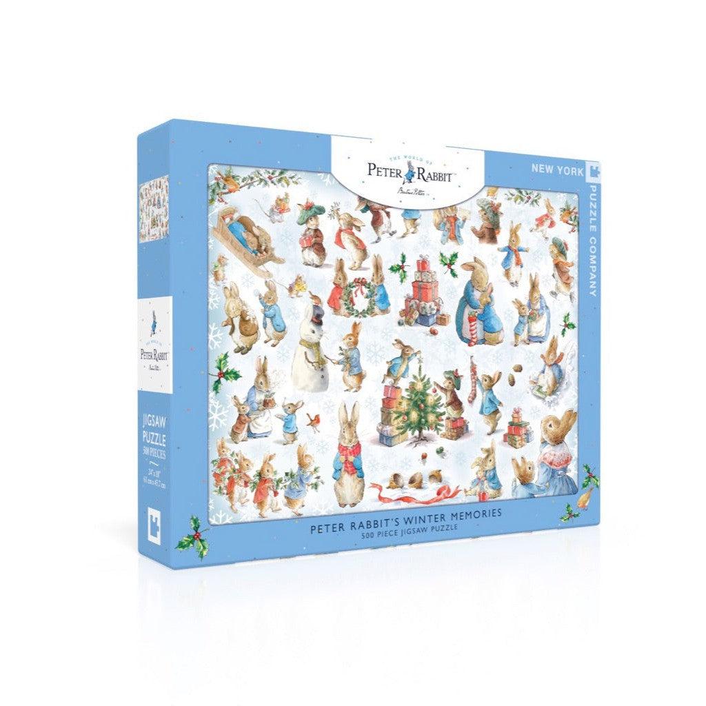 Peter Rabbit's Winter Memories 500 Piece Jigsaw Puzzle NYPC