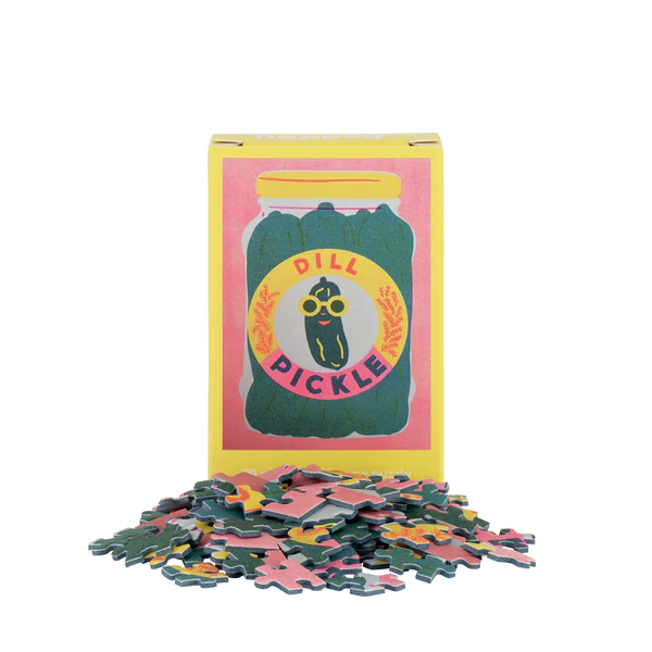Pickle 99 Piece Mini Jigsaw Puzzle Happily
