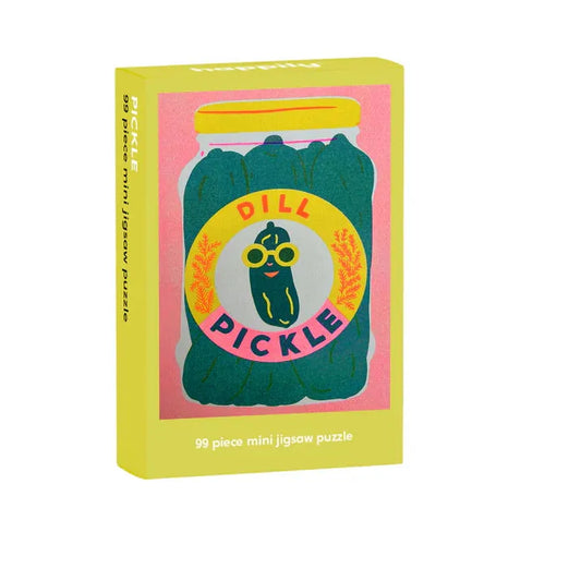 Pickle 99 Piece Mini Jigsaw Puzzle Happily