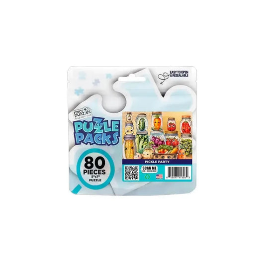 Pickle Party 80 Piece Mini Jigsaw Puzzle Micro Puzzles