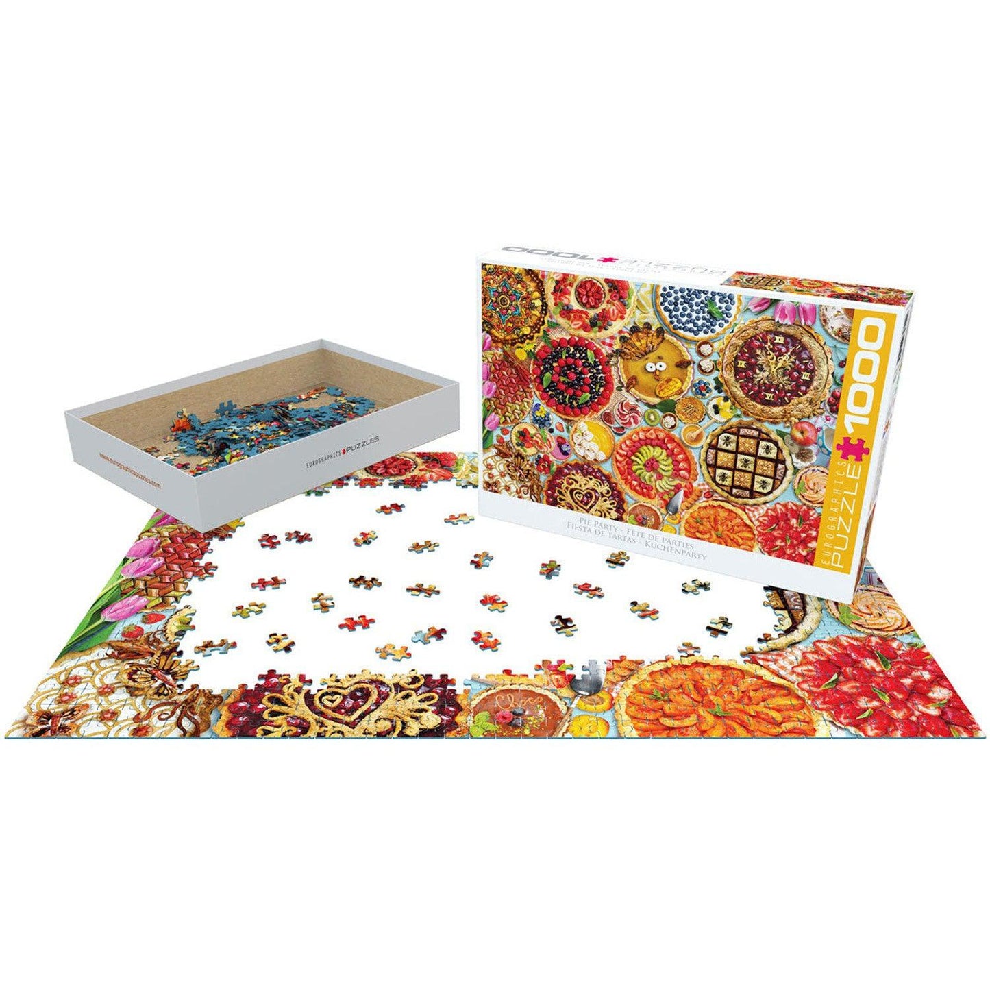 Pie Party 1000 Piece Jigsaw Puzzle Eurographics