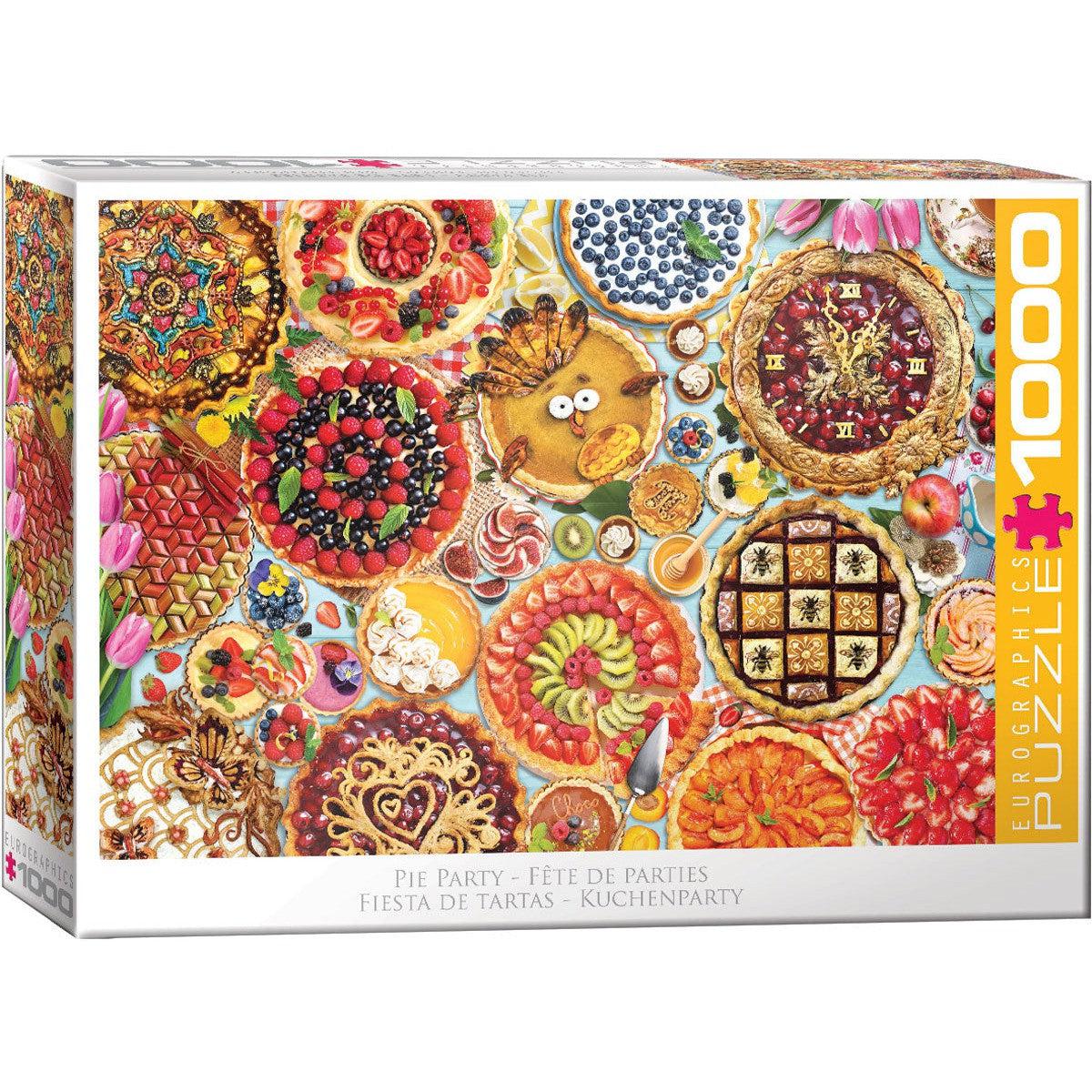 Pie Party 1000 Piece Jigsaw Puzzle Eurographics