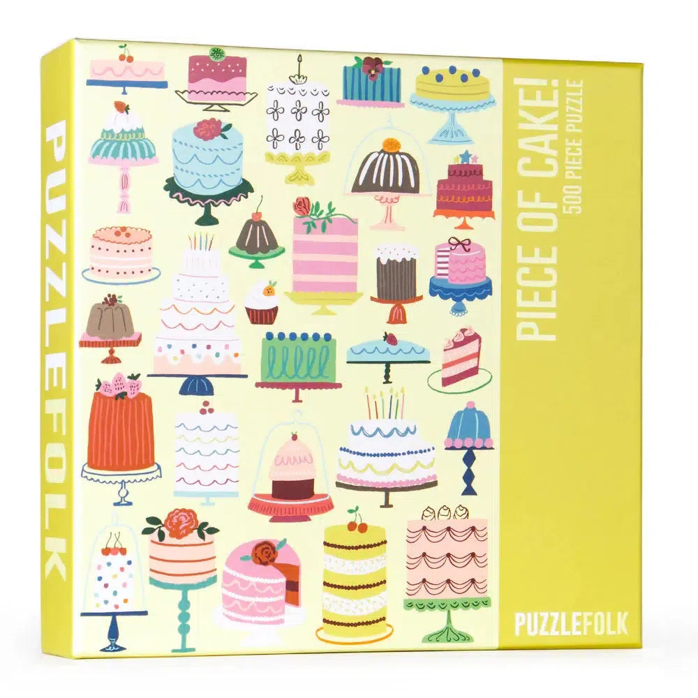 Piece of Cake! 500 Piece Jigsaw Puzzle PuzzleFolk