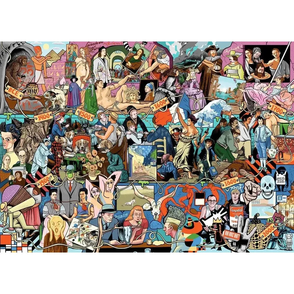 Pieces of Art 1000 Piece Jigsaw Puzzle Dokument