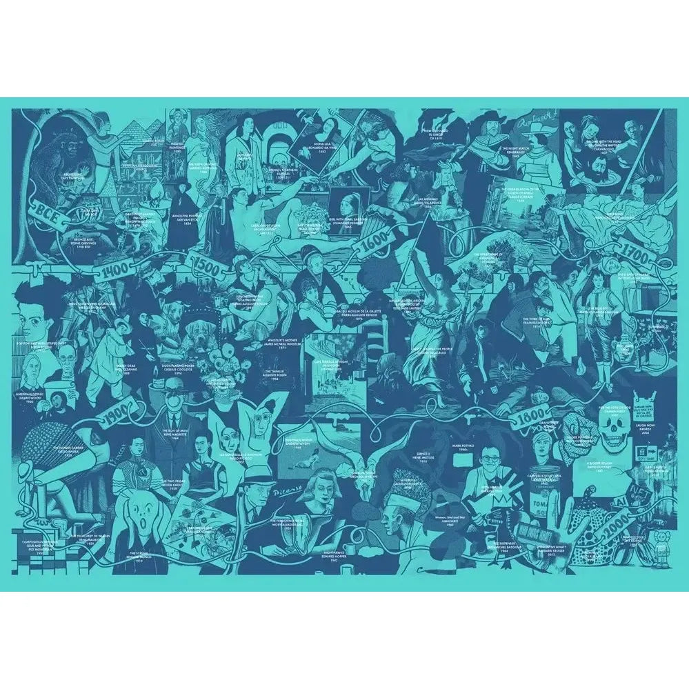 Pieces of Art 1000 Piece Jigsaw Puzzle Dokument