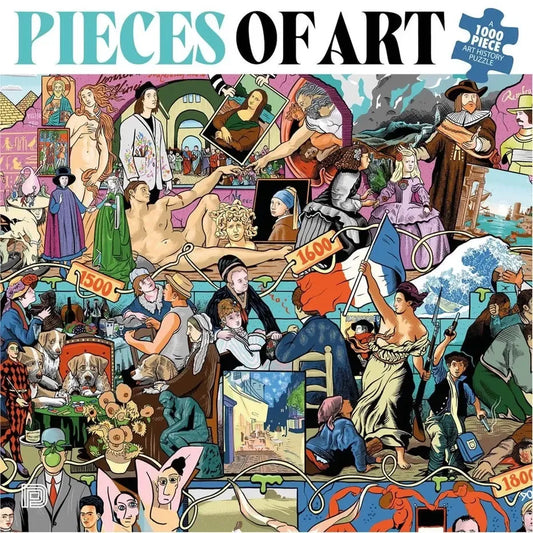 Pieces of Art 1000 Piece Jigsaw Puzzle Dokument