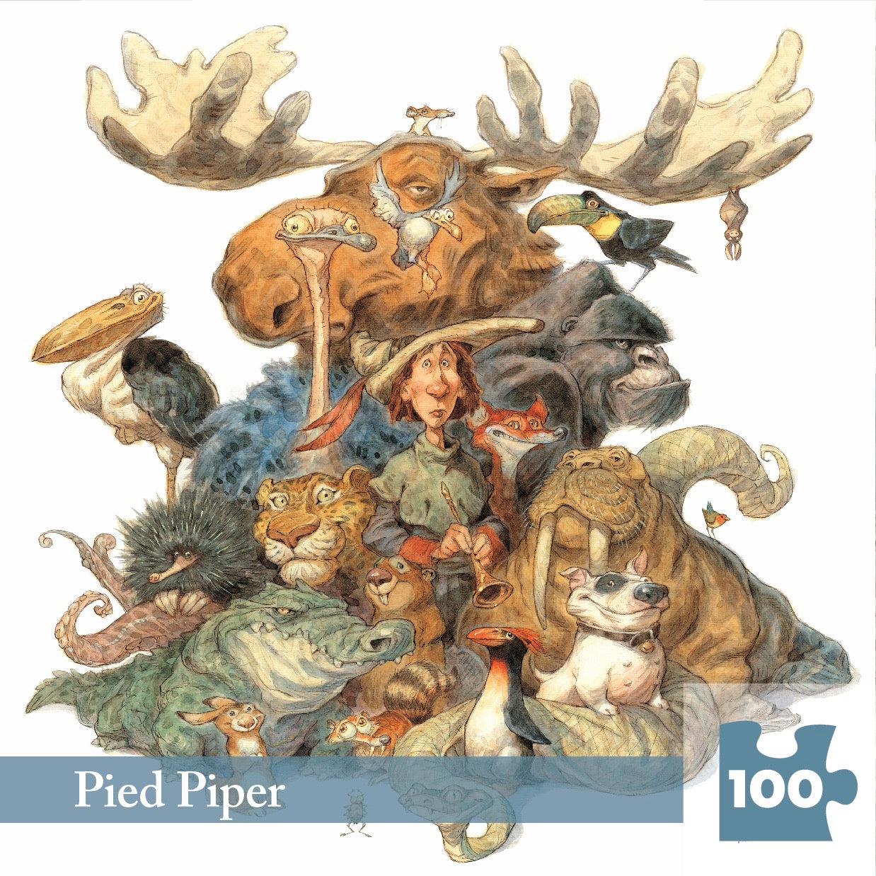 Pied Piper 100 Piece Mini Jigsaw Puzzle NYPC